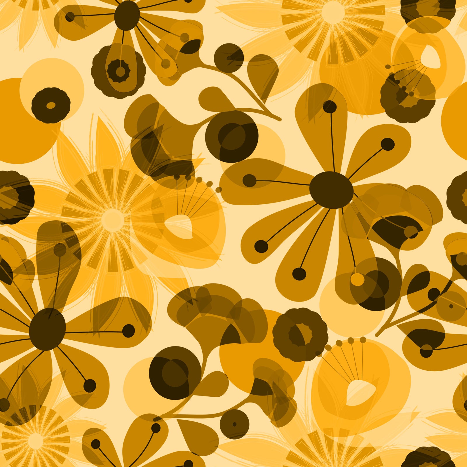 Golden Hour Bloom Wallpaper