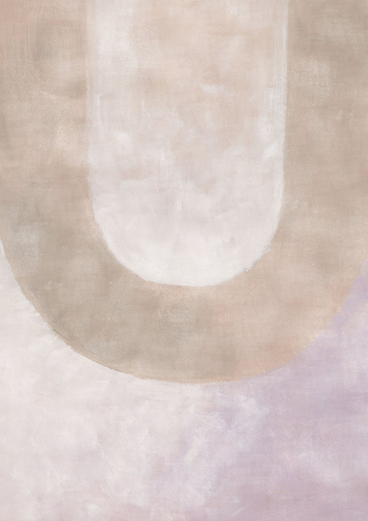 Abstract Earth Tones Wallpaper in your room — zoomed