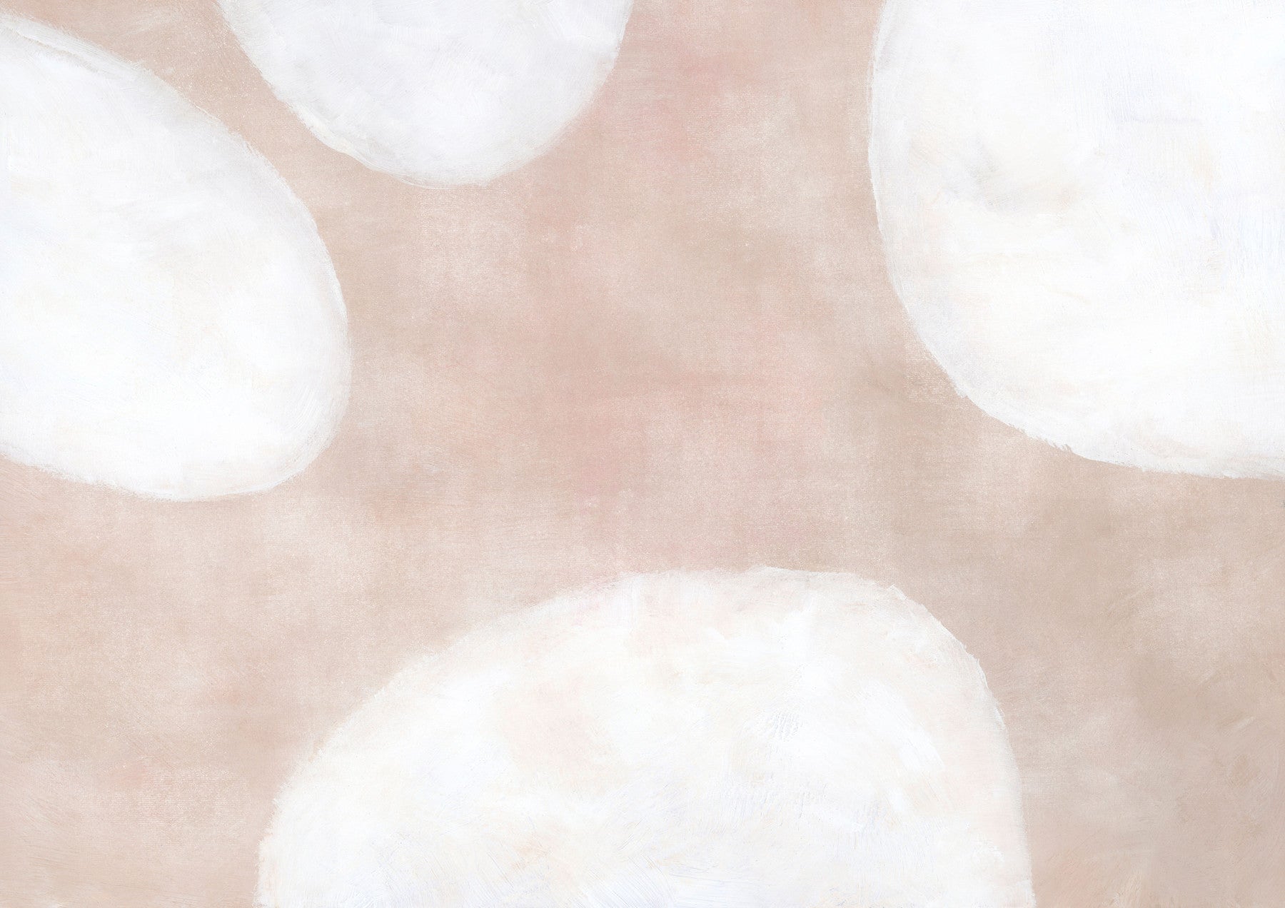 Organic Abstract Shapes Wallpaper in your room — zoomed