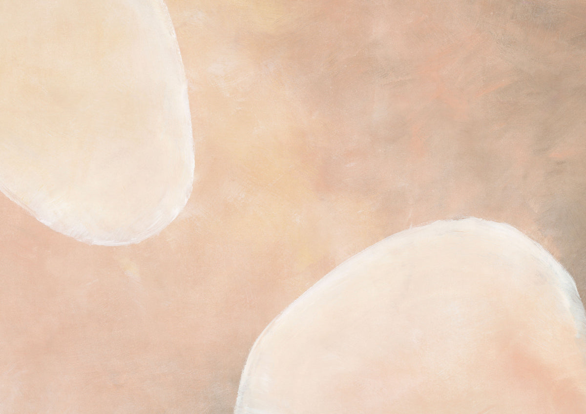 Neutral Mist Shapes Wallpaper in your room
