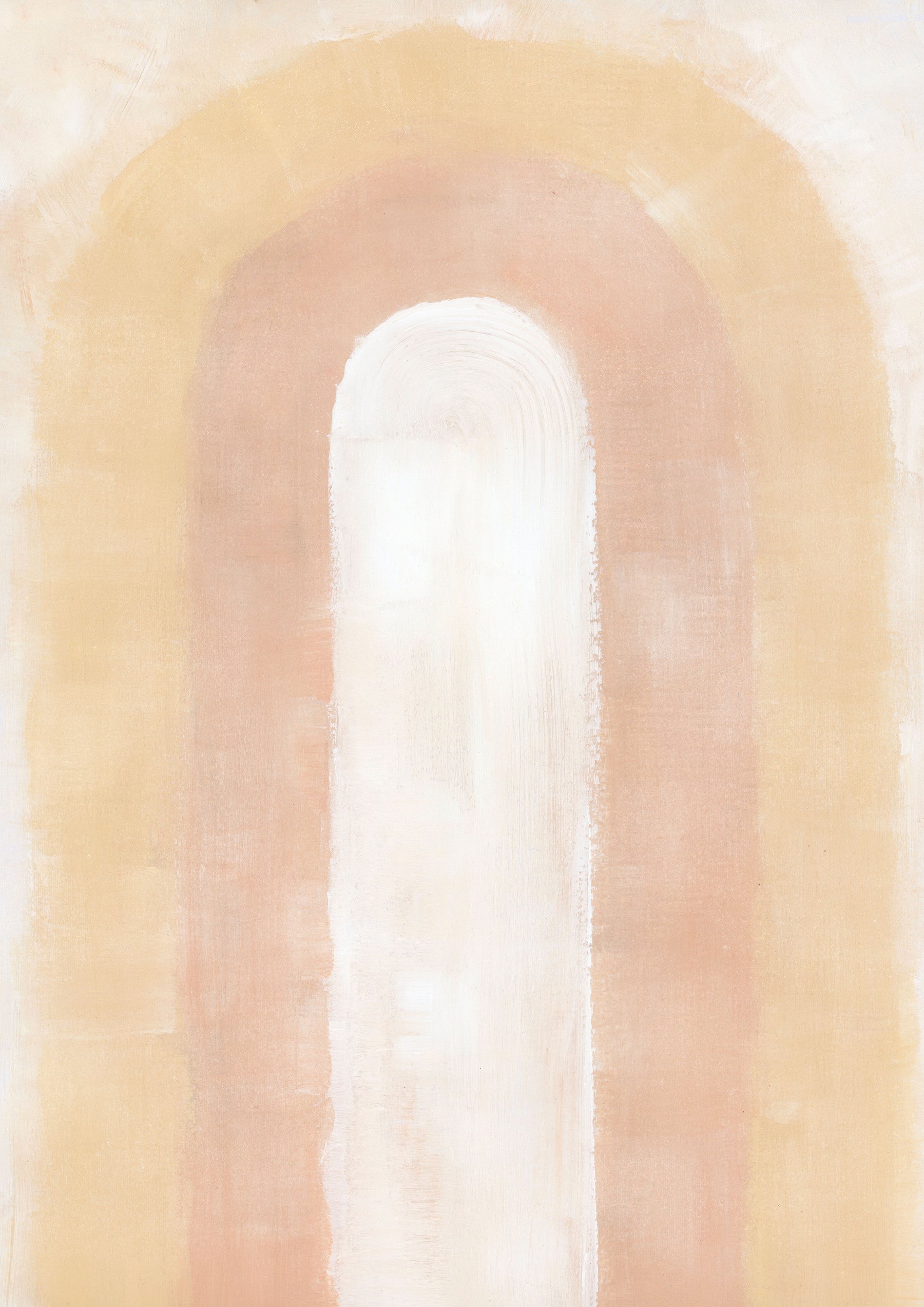 Golden Glow Arch Wallpaper