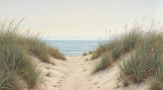 Coastal Serenity Wallpaper Mural