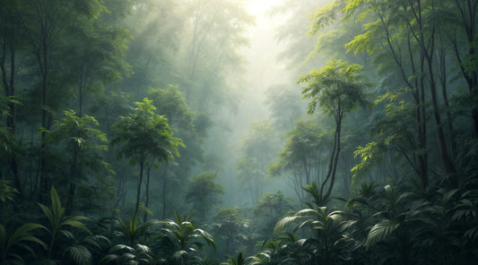 Secret Jungle Wall Mural
