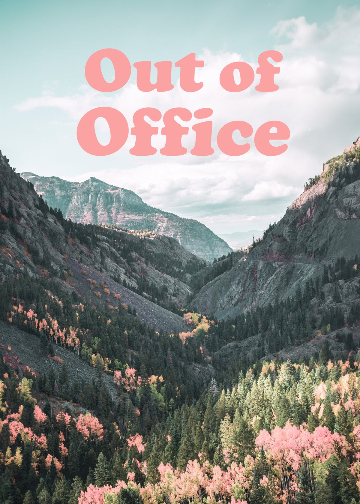 Out of Office Wall Mural