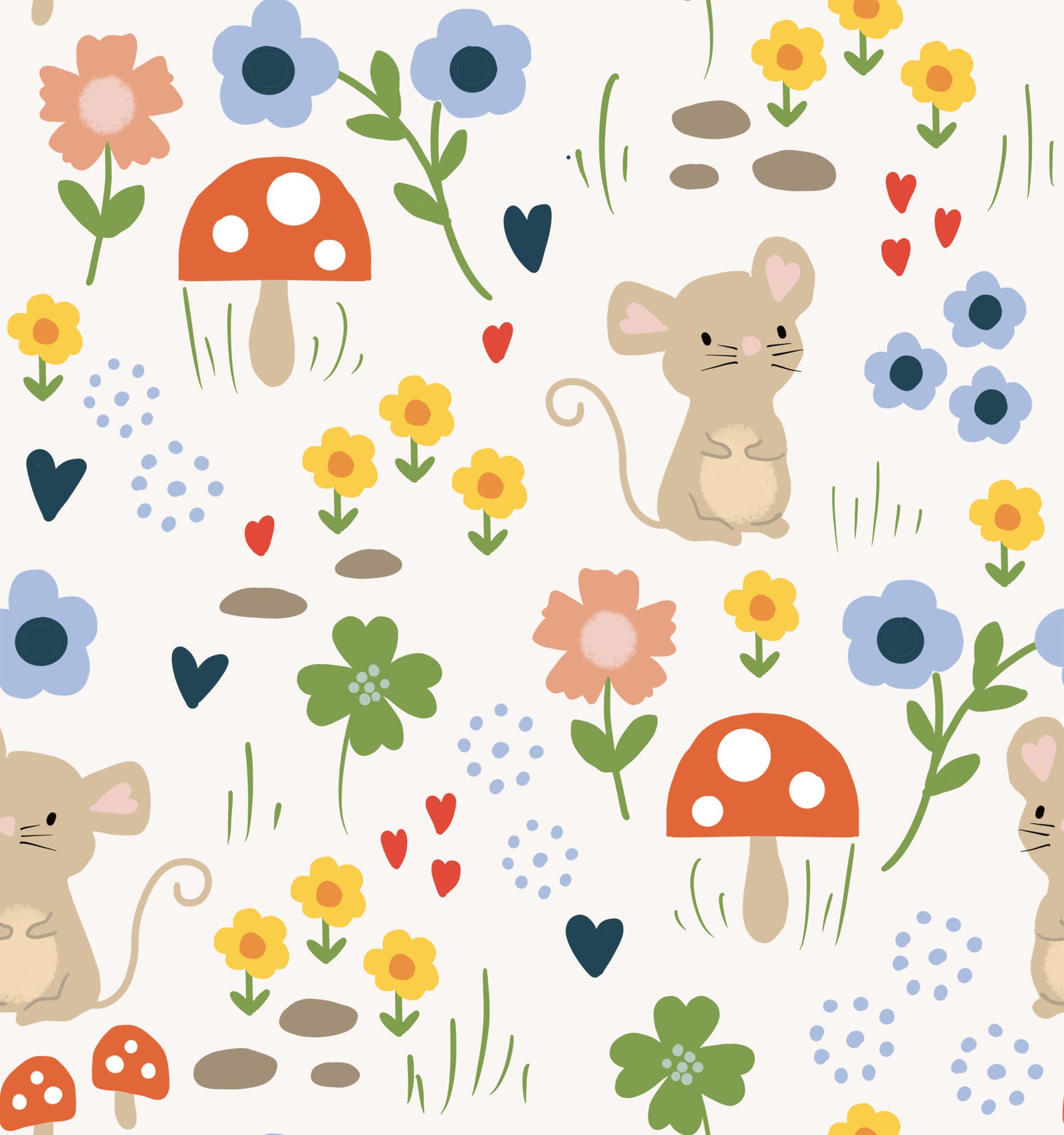 Garden Mouse Wallpaper⁠