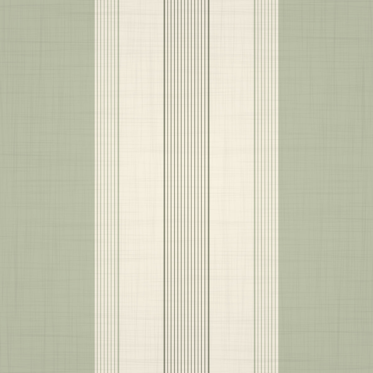 Classic Multiline Stripes Sage Green Wallpaper⁠ in your room