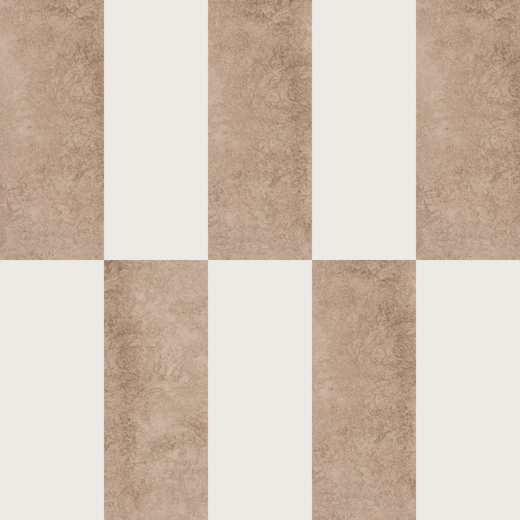 Textured Taupe & White Wallpaper⁠ in your room — zoomed