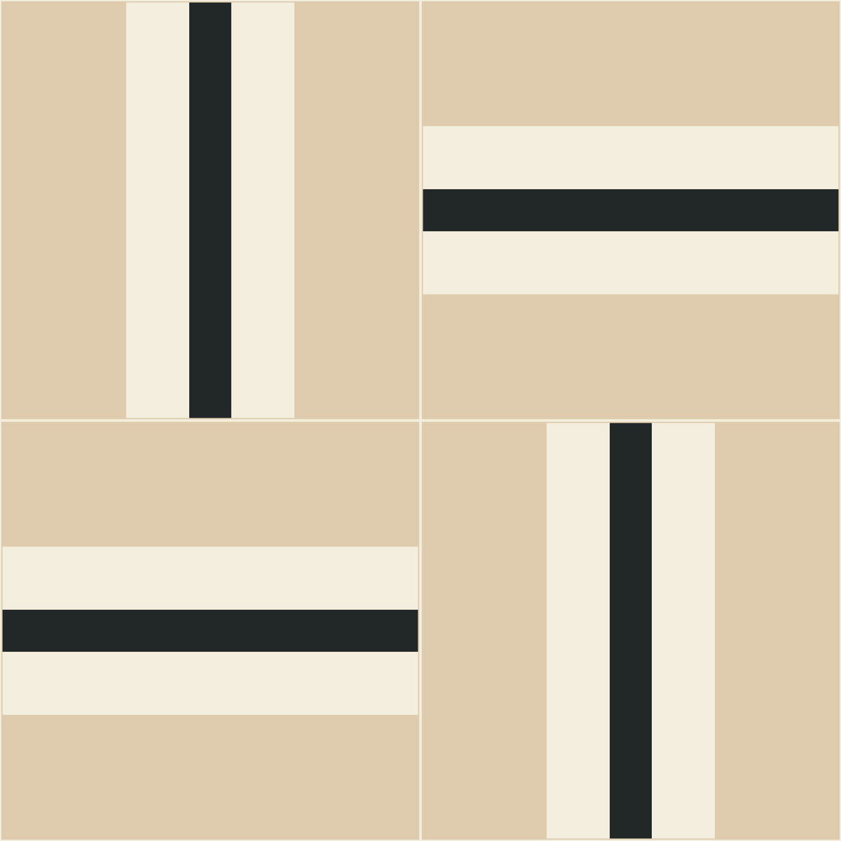 Modern Abstract Blocks Wallpaper⁠ in your room