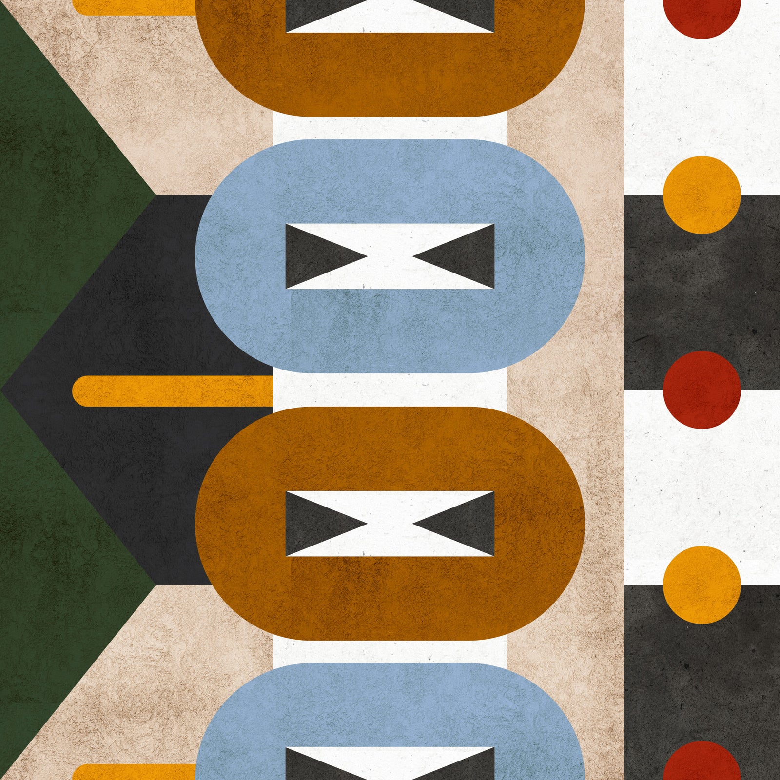 Earthy Geometric Abstractions Wallpaper⁠