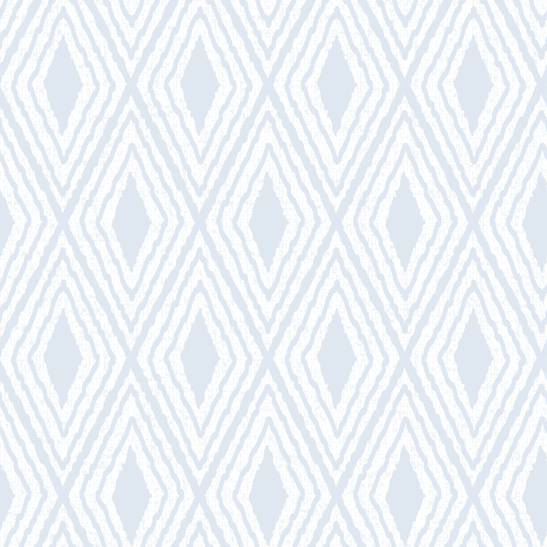 Harlequin Diamond Boho Azureish White Wallpaper⁠ in your room — zoomed