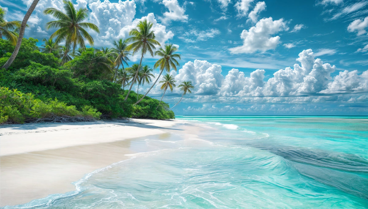 Tropical Paradise Wall Mural in your room