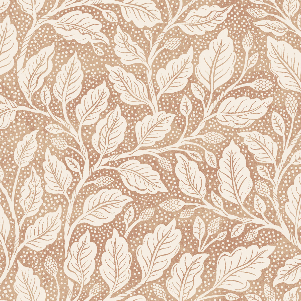 Brown Budding Branches Wallpaper⁠ in your room — zoomed