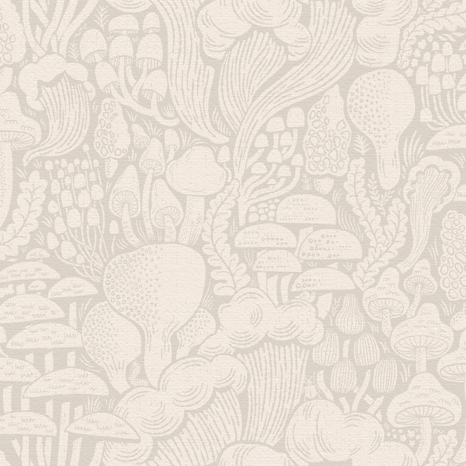 Sand Fungi Forest Silhouettes Wallpaper⁠ in your room