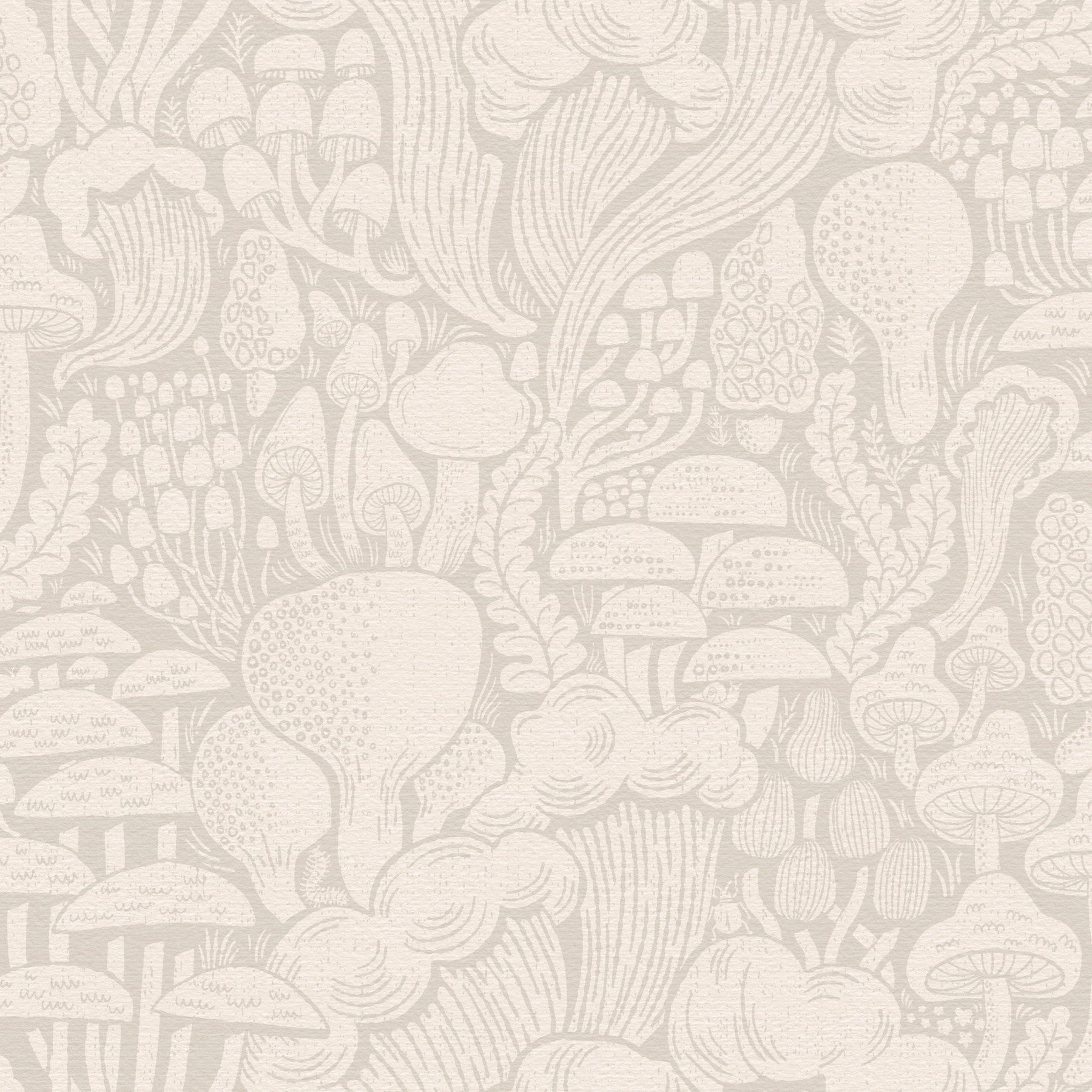 Sand Fungi Forest Silhouettes Wallpaper⁠ in your room — zoomed