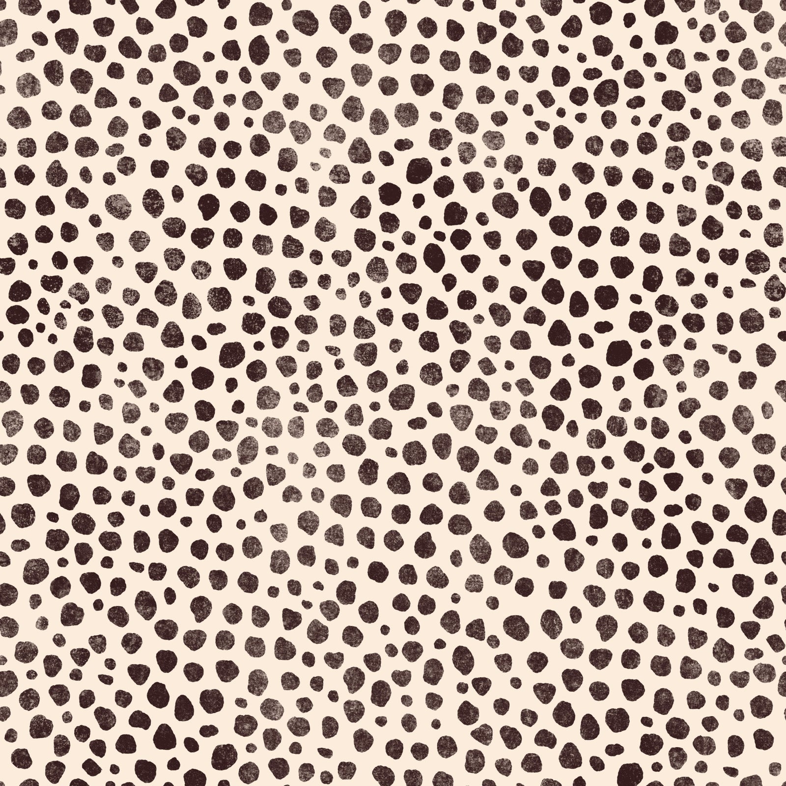 Brown Animal Dot Jewel Jungle Wallpaper⁠