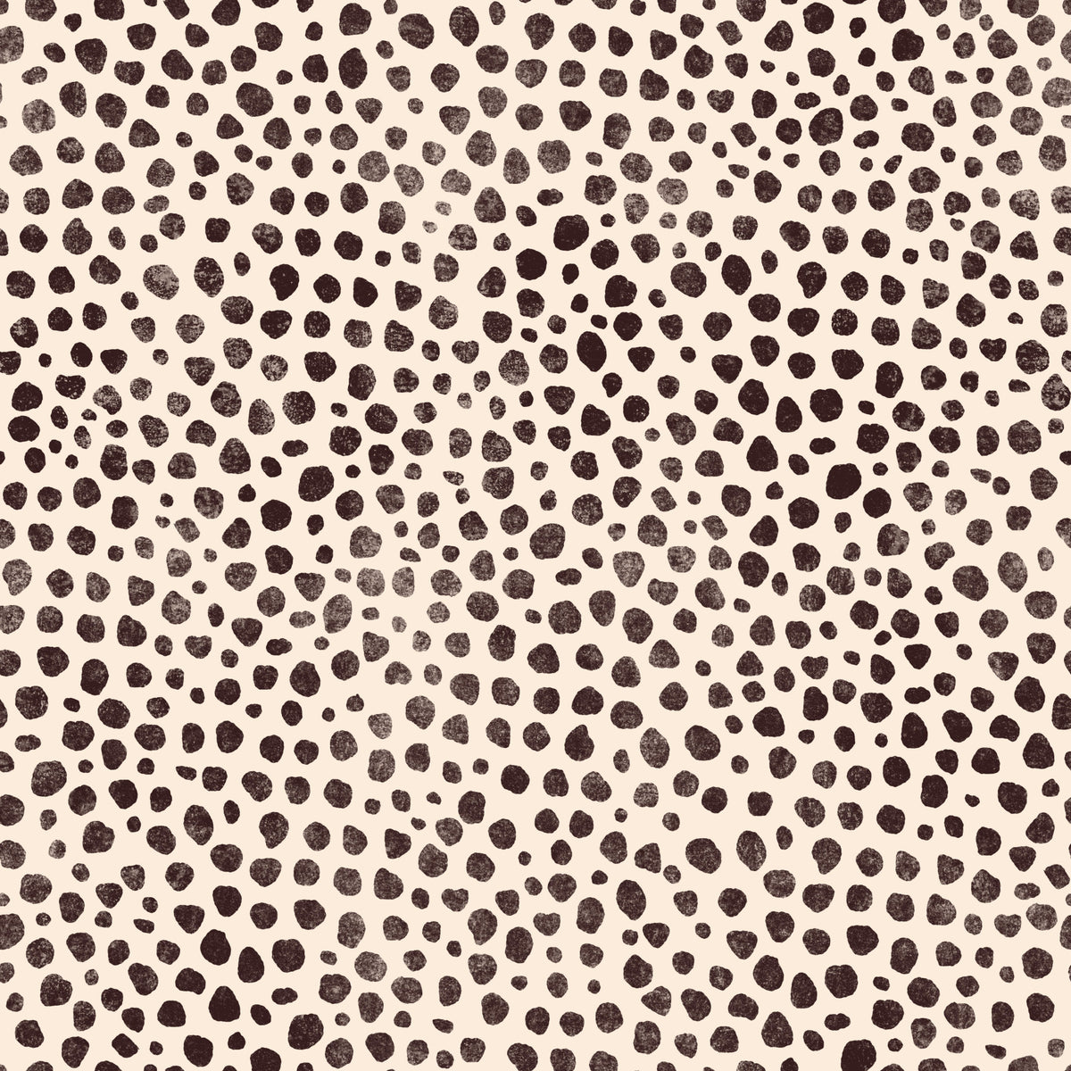 Brown Animal Dot Jewel Jungle Wallpaper⁠ in your room — zoomed