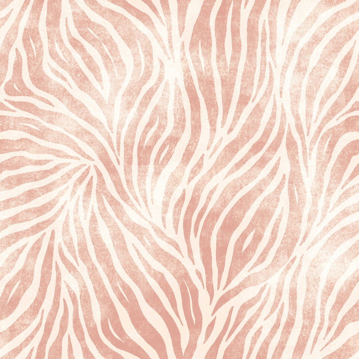 Blush Zebra Stripes Wallpaper⁠ in your room — zoomed