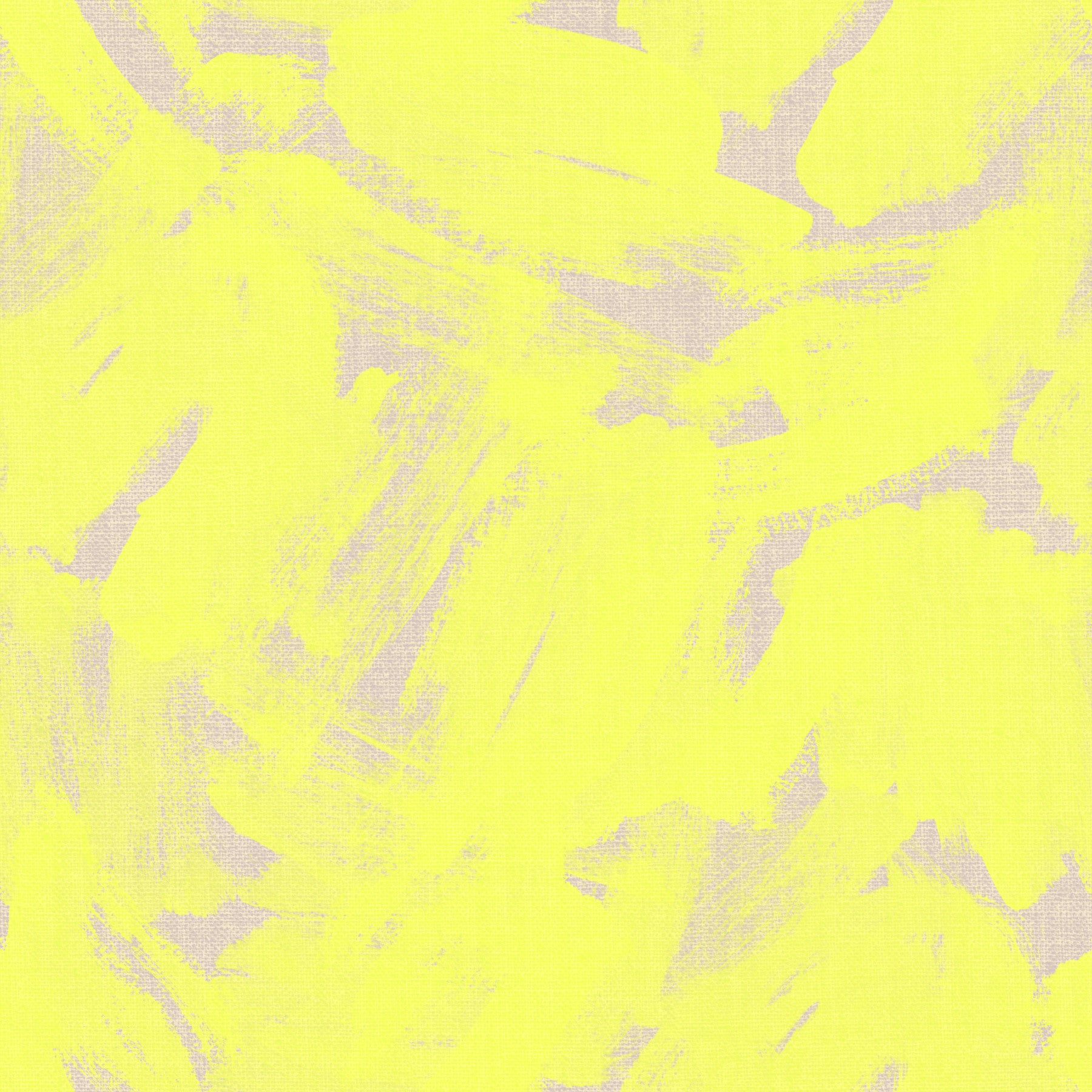 Neon Yellow  Abstract Brushstroke Wallpaper⁠ in your room — zoomed