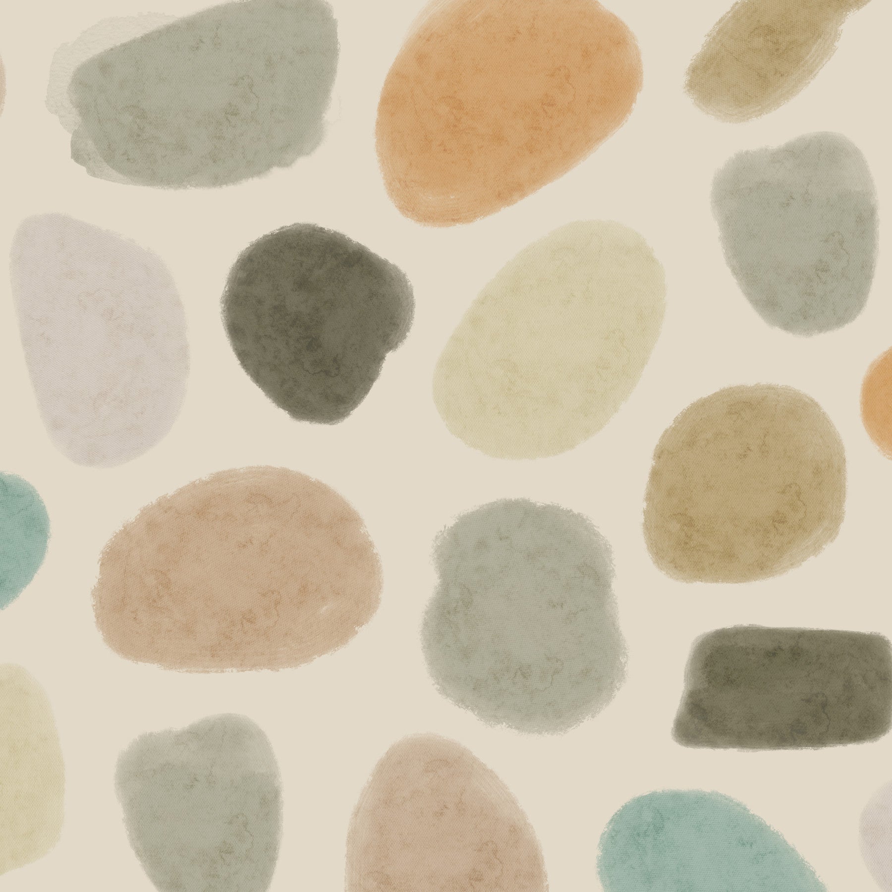Earthy Tones Arrangement Wall Mural in your room — zoomed