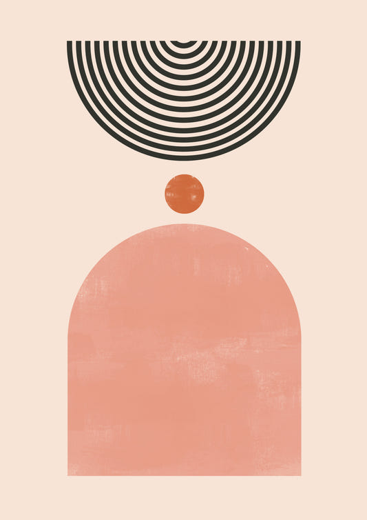 Mid-Century Modern Harmony Wall Mural