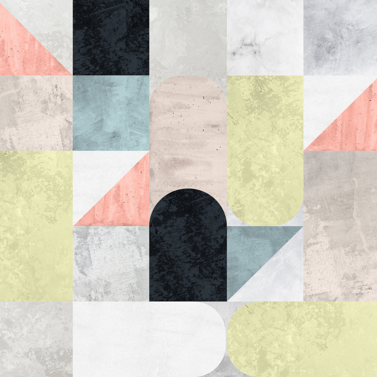 Neo Modern Wall Mural in your room