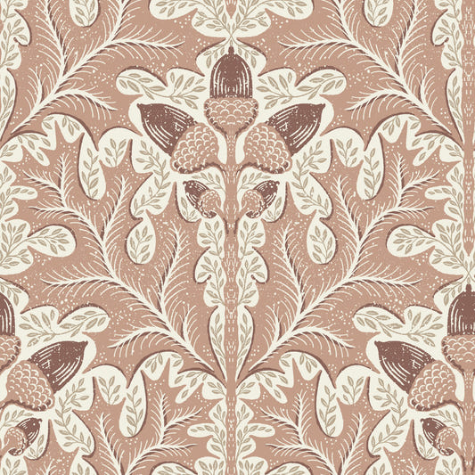 Red Oak Damask-05 Wallpaper⁠