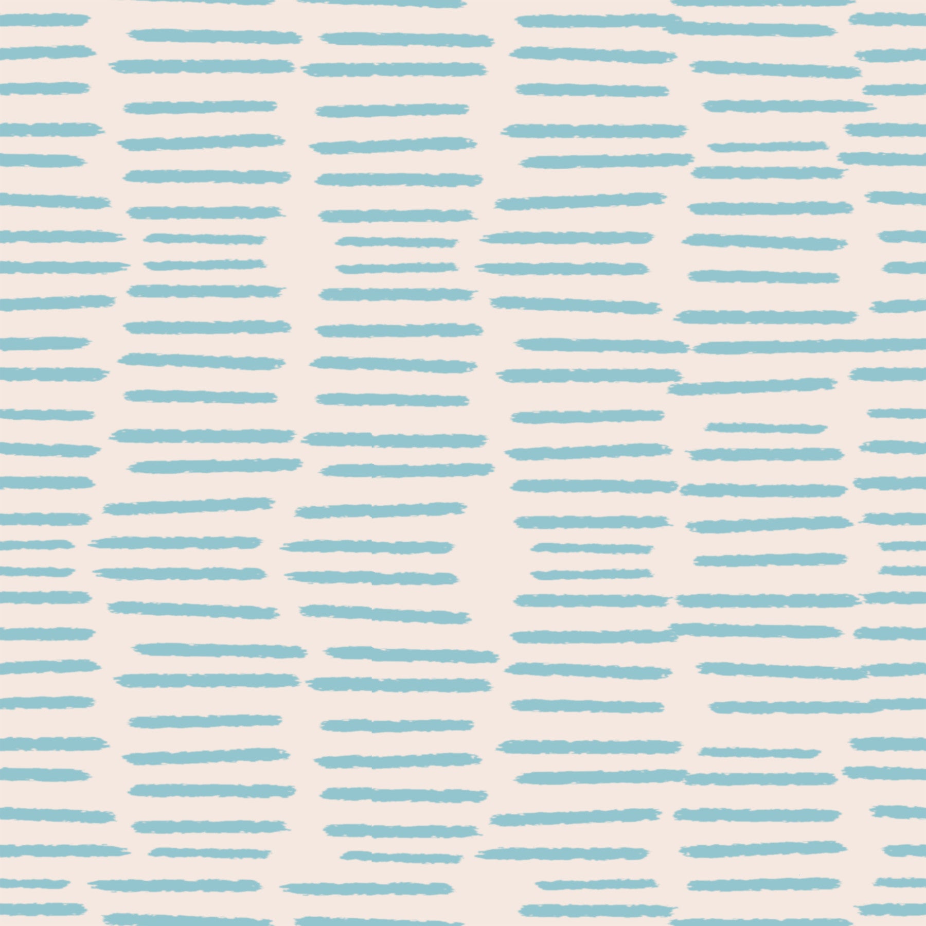 Organic Brush Strokes Pattern - Minimalist Boho Stripes Baby Blue  Wallpaper⁠ in your room — zoomed