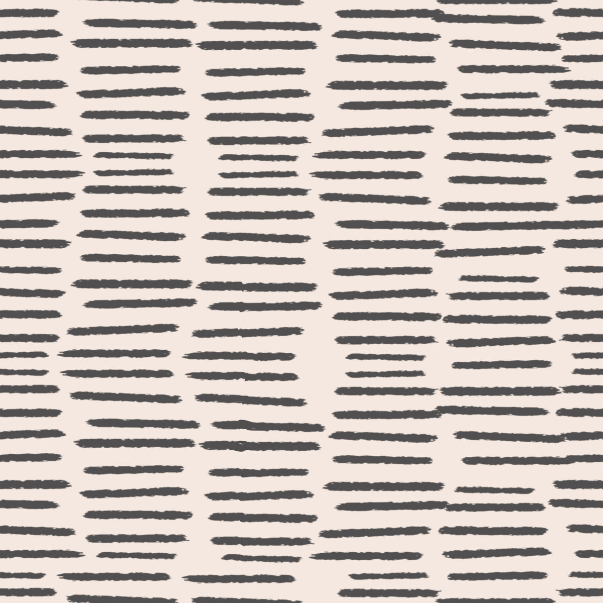 Organic Brush Strokes Pattern - Minimalist Boho Stripes Charcoal  Wallpaper⁠ in your room — zoomed