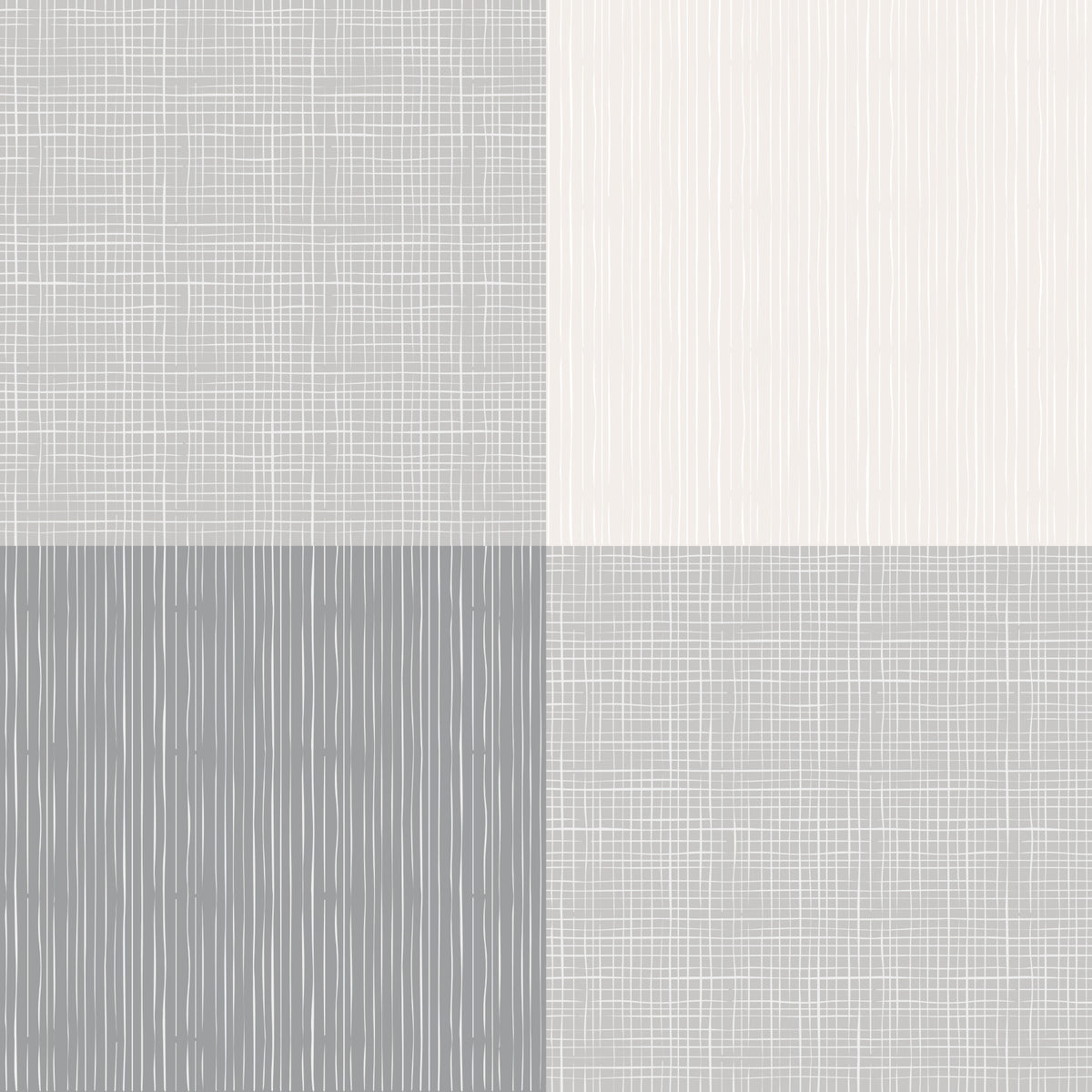 Rustic Buffalo Plaid Gray  Wallpaper⁠ in your room
