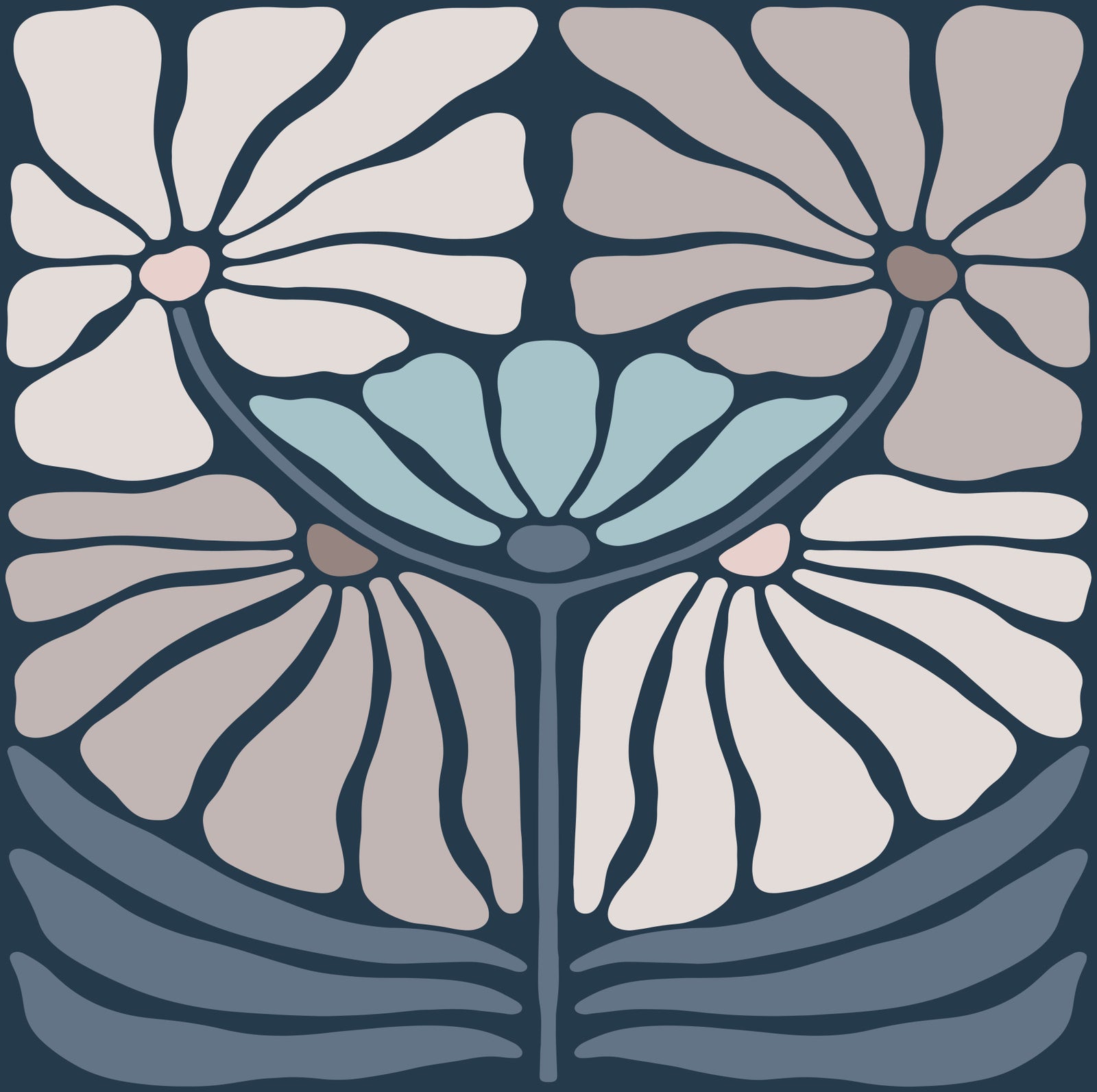 Midnight Bloom Wallpaper⁠