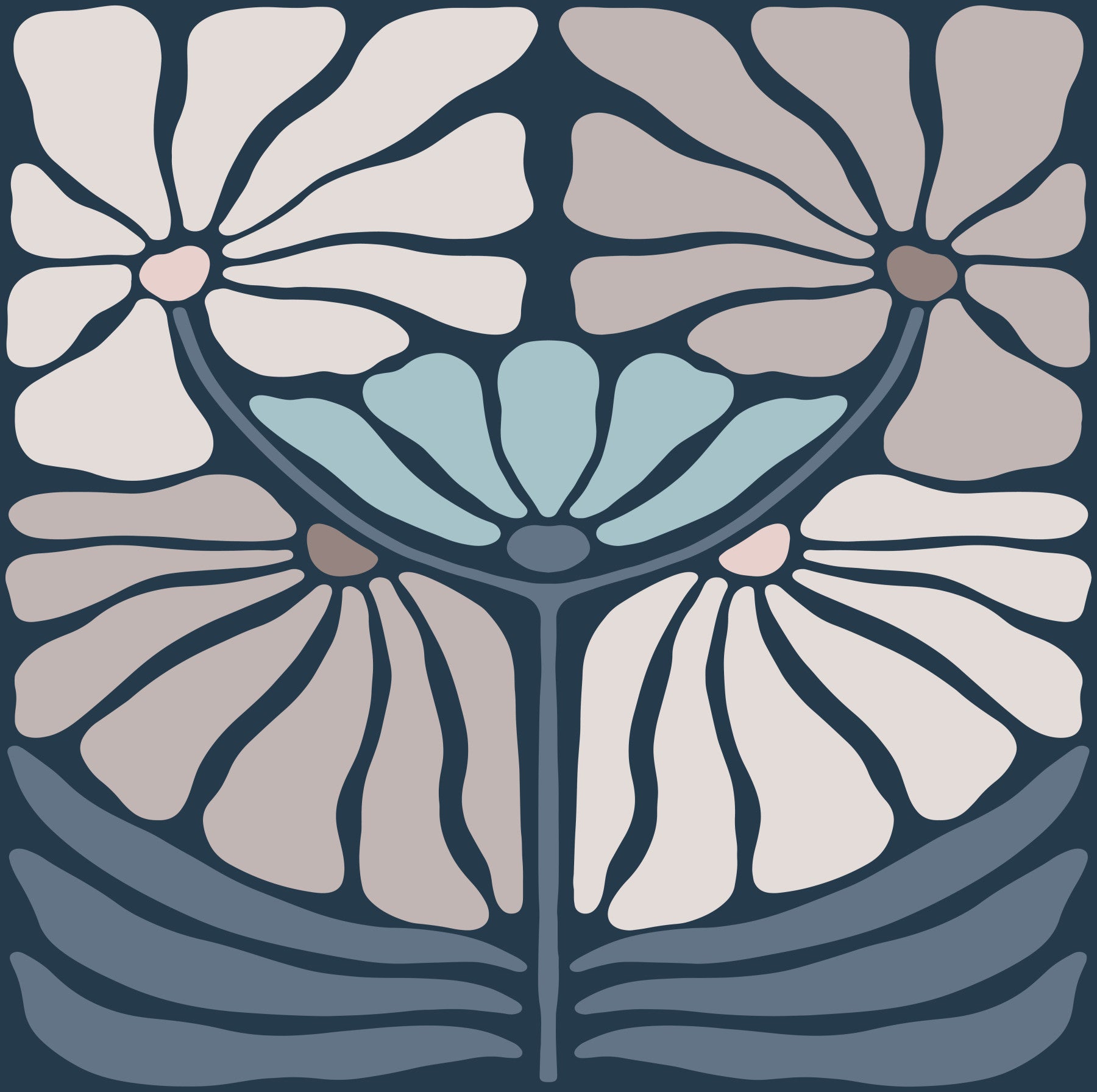 Midnight Bloom Wallpaper⁠