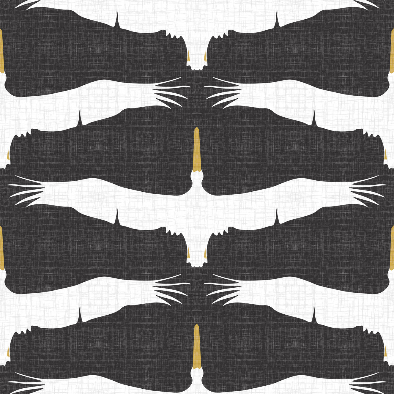 Rustic Spoonbill Flock Gray Wallpaper⁠