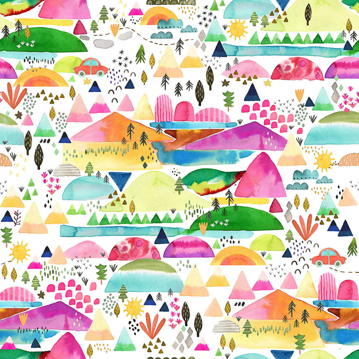 Adventure Mountain Kids  Wallpaper⁠ in your room — zoomed