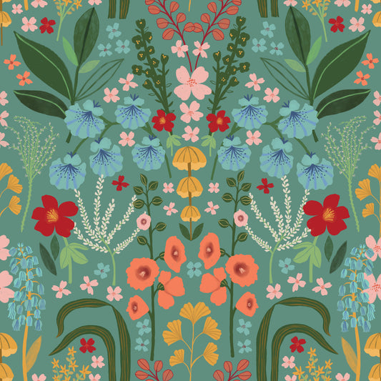 Vintage Bluebells Wallpaper⁠