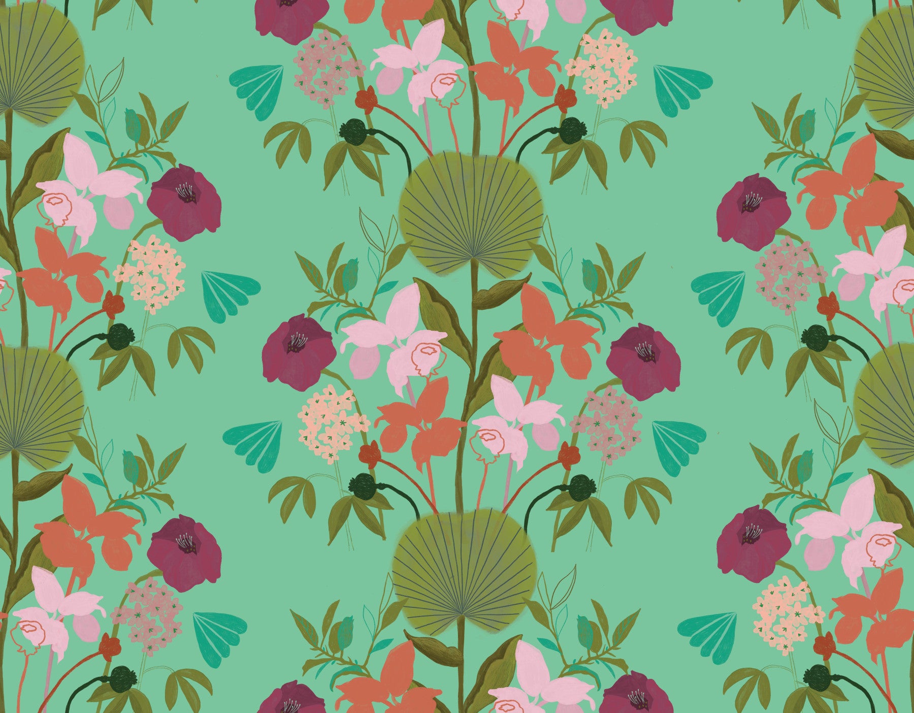 Lotus Leaf Wallpaper⁠