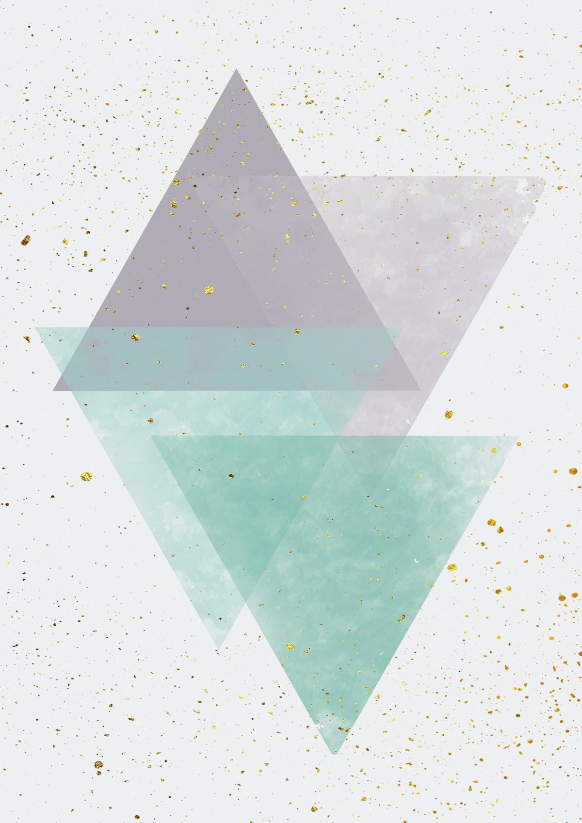 Serene Geometry Wall Mural