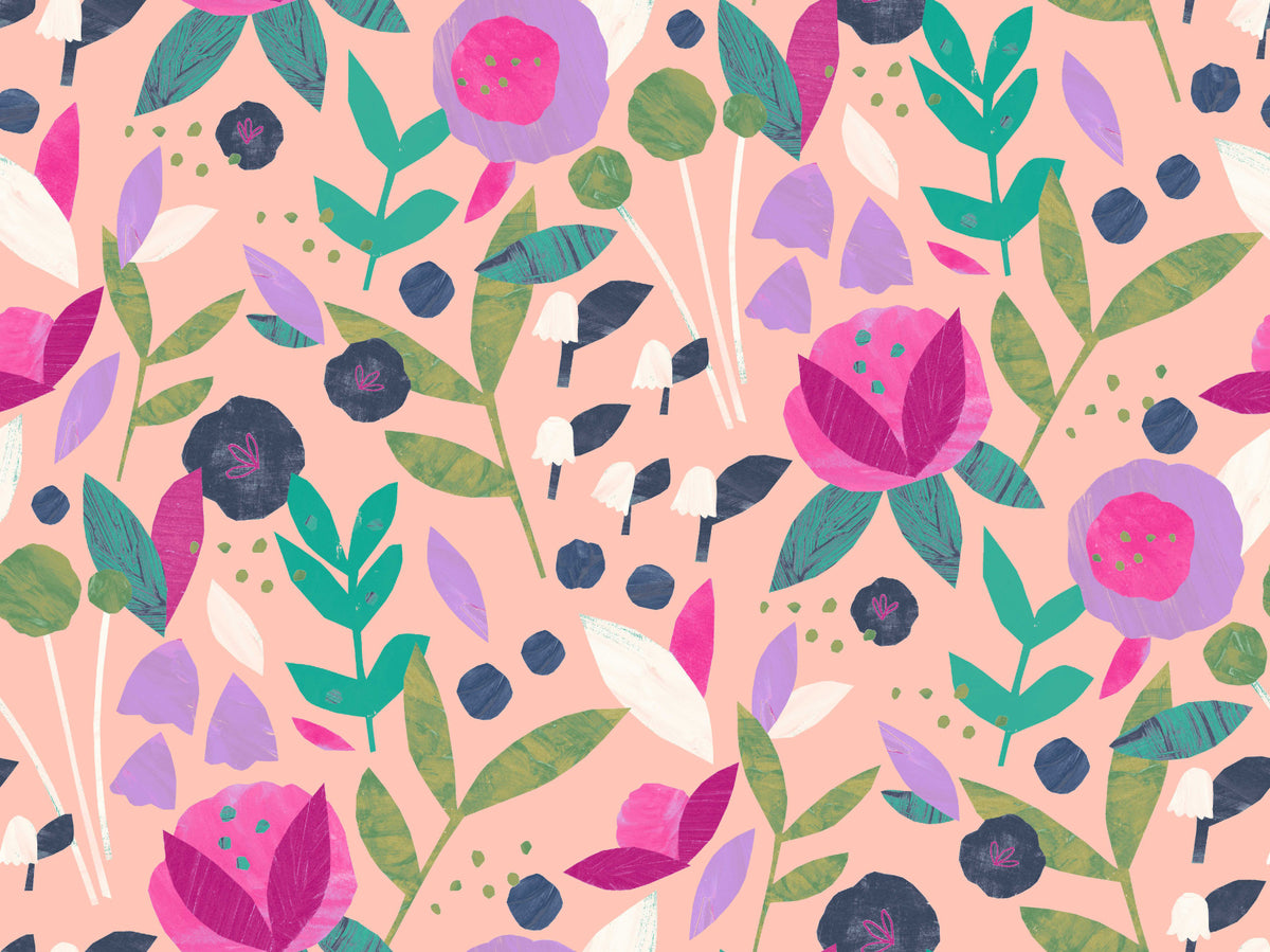 Paper Flowers Wallpaper⁠
