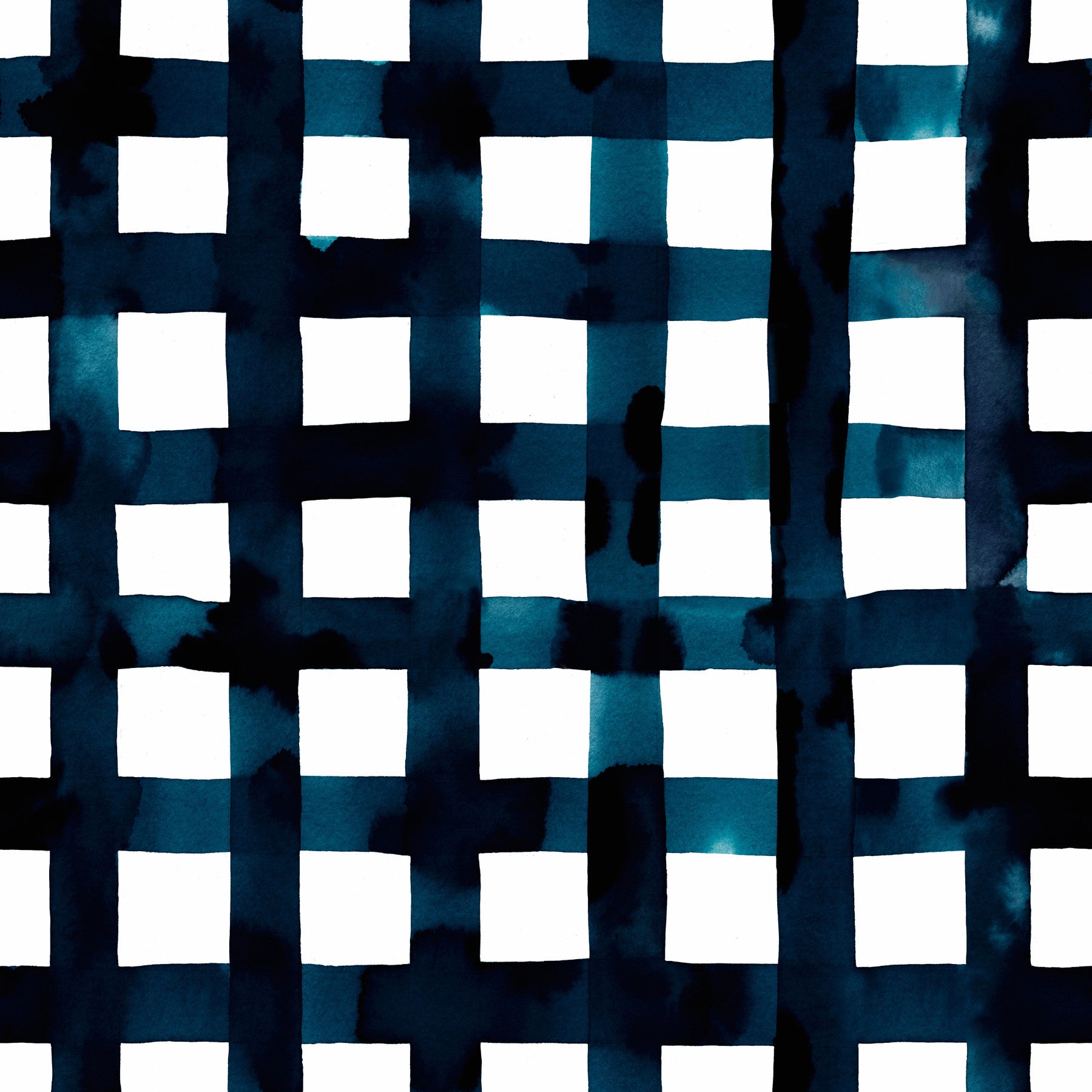 Geometric Gric Stripes Navy Wallpaper⁠ in your room — zoomed