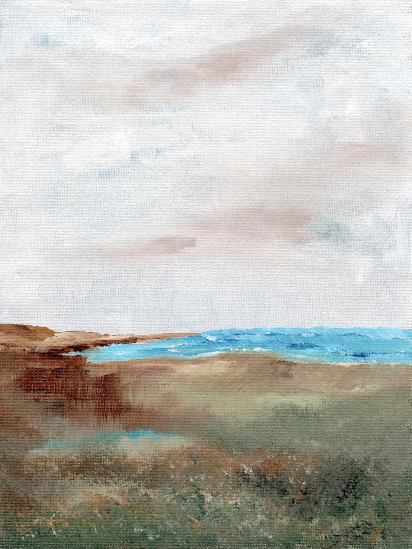 Coastal Serenity Wall Mural