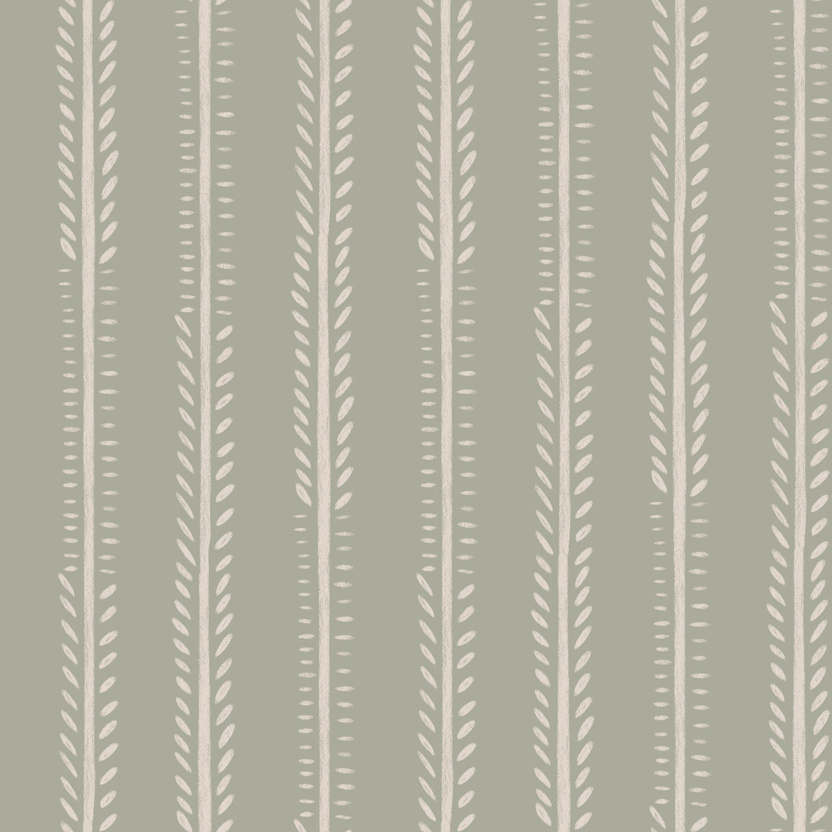 Serene Sage Stripes Wallpaper⁠ in your room