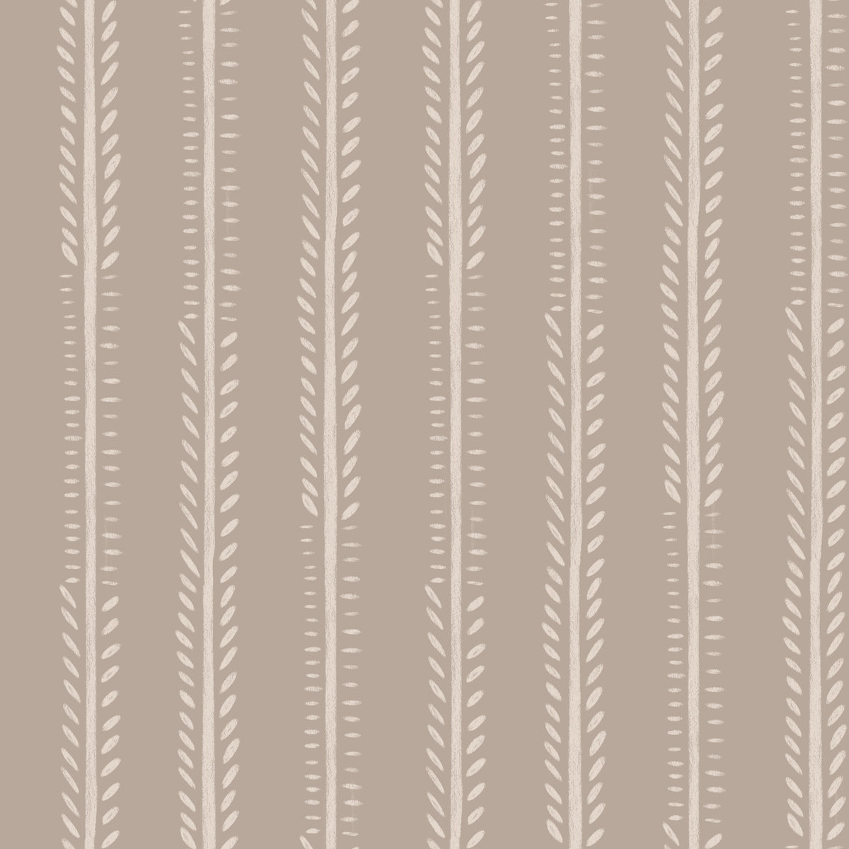 Earthy Botanical Stripes Wallpaper⁠ in your room