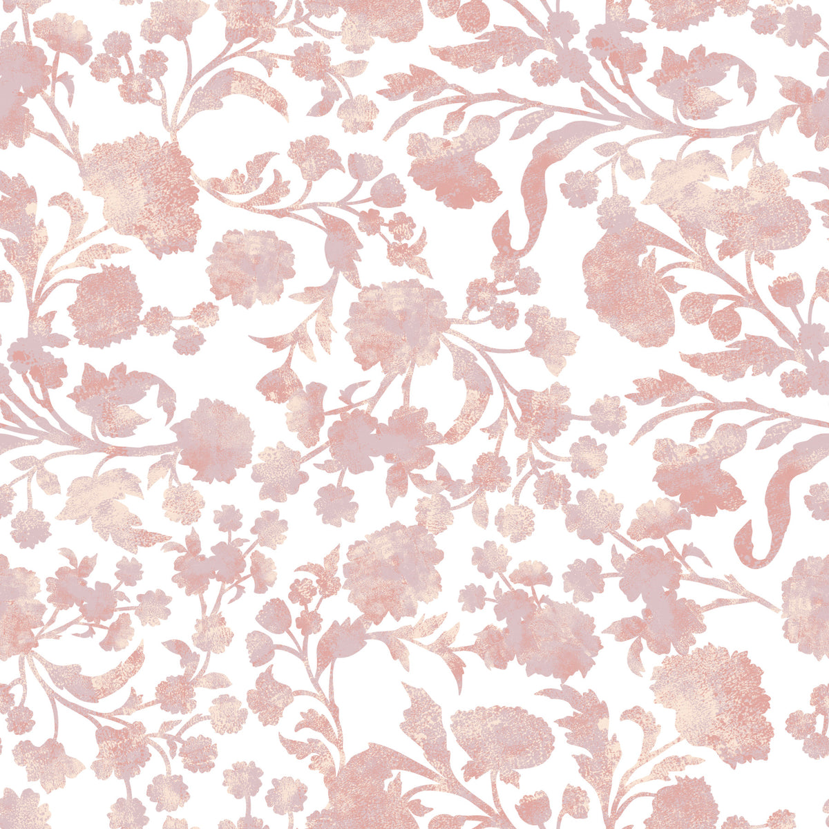 Dusty Rose Garden Wallpaper⁠ in your room — zoomed