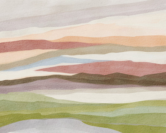 Serene Horizons Wall Mural