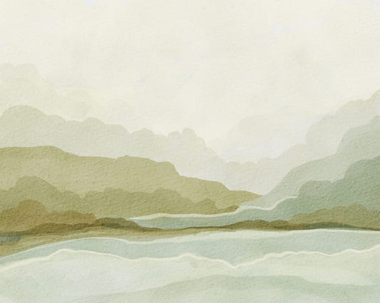 Misty Mountain Majesty Wall Mural