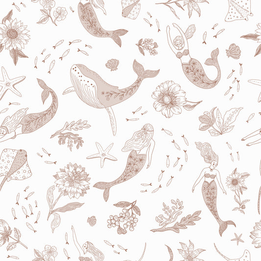 Whimsical Underwater Escape Wallpaper⁠