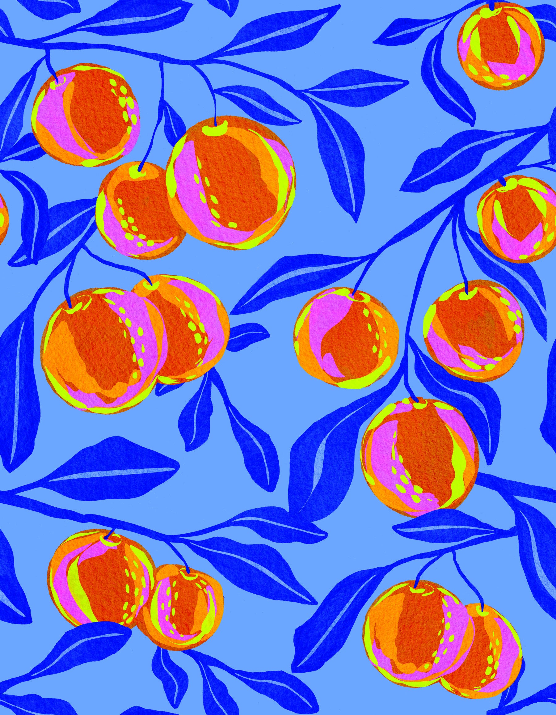 Sun-Kissed Citrus Wallpaper⁠