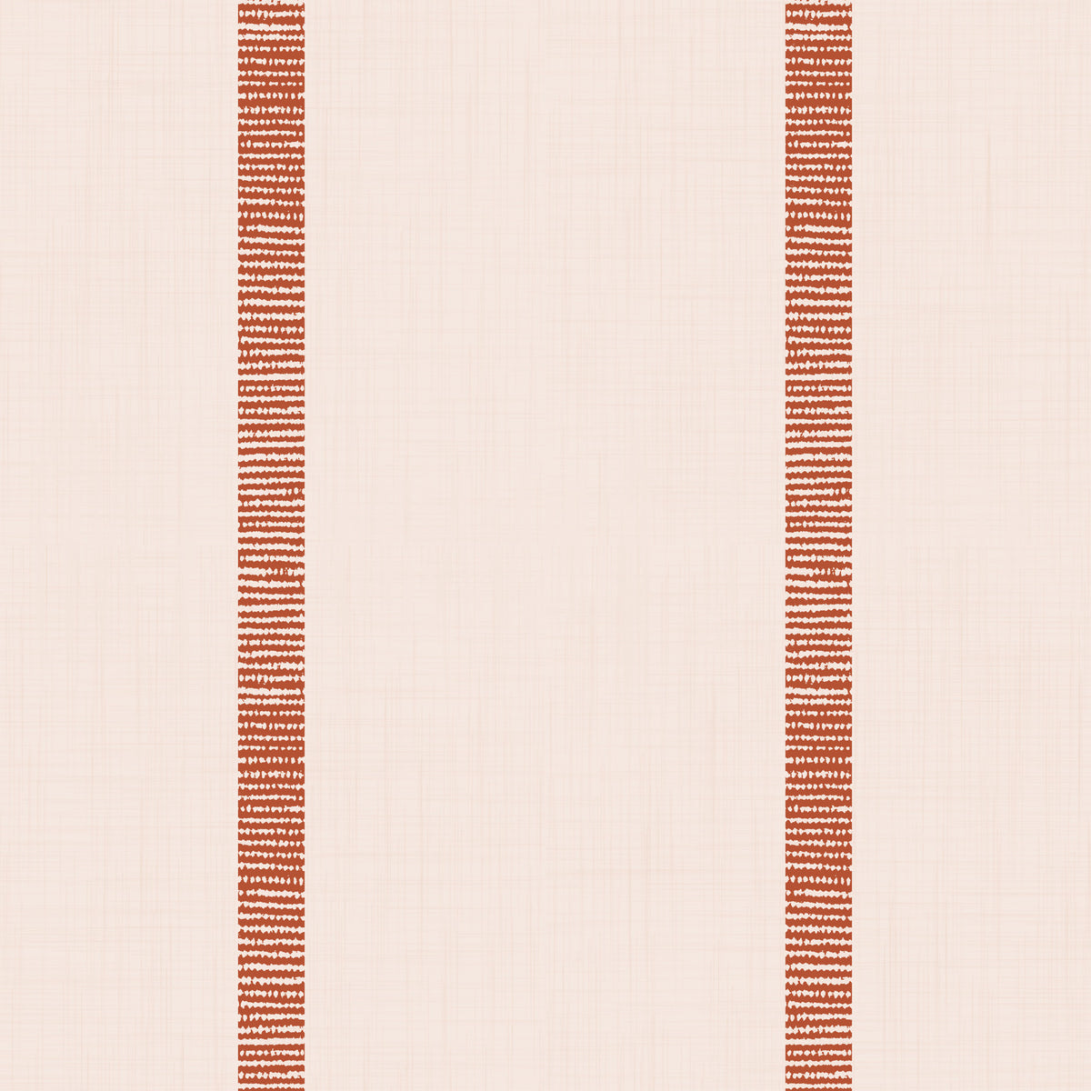Boho Golden Harmony Stripes Beige Terracotta Wallpaper⁠ in your room — zoomed