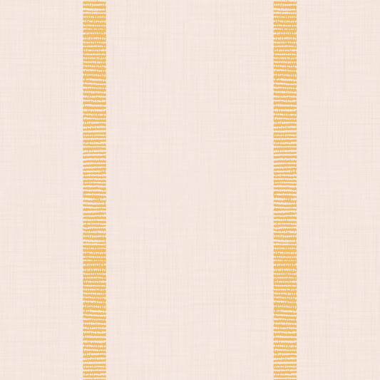 Boho Golden Harmony Stripes Beige Golden Ocher  Wallpaper⁠