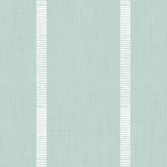 Modern Boho Serenity Stripes Soft Blue Wallpaper⁠