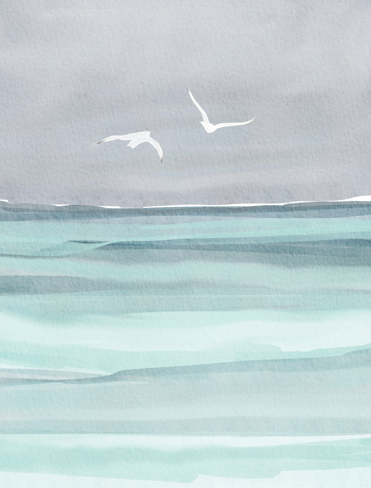 Whispers of the Sea Wall Mural